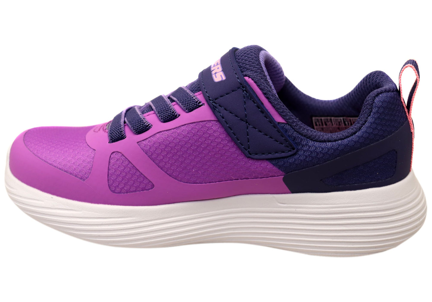 Skechers Kids Infants Girls Dyna Light Comfortable Shoes Purple Blue