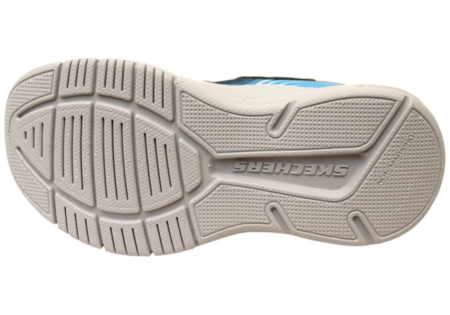 Skechers Kids Infants Boys Microspec Advance Shoes Navy Blue