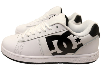 DC Shoes Mens Gaveler 2.0 Comfortable Leather Lace Up Shoes