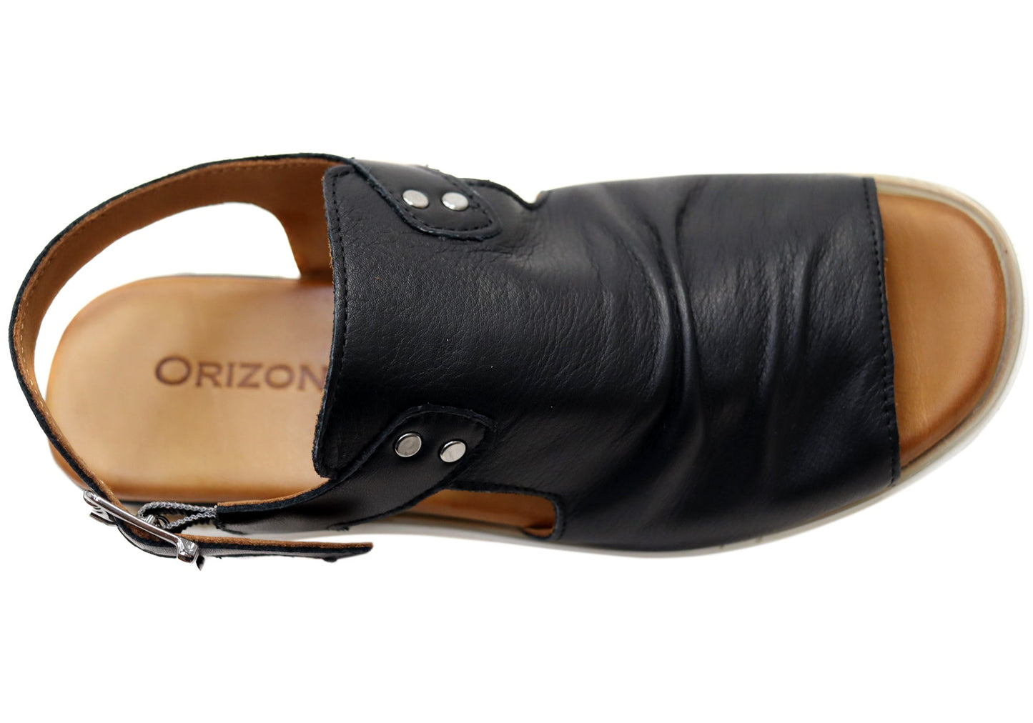 Orizonte Allureease Womens Comfortable European Leather Wedge Sandals