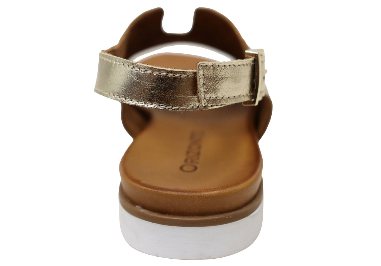 Orizonte Fleurflex Womens Comfortable European Leather Sandals