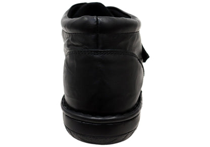 Cabello Comfort 5240-27 Womens Wide Fit Comfortable Leather Boots