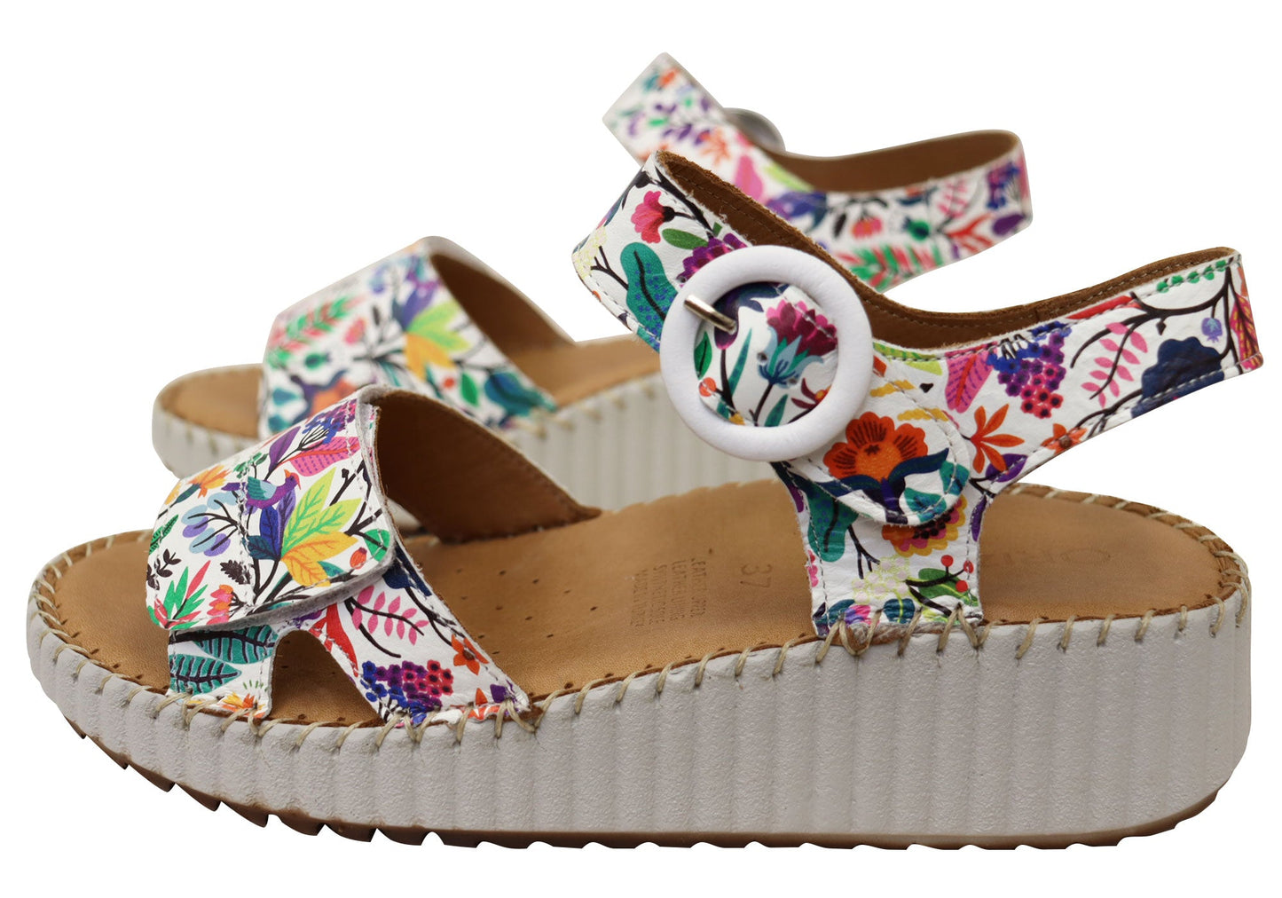 Orizonte Serenestride Womens Comfortable European Leather Sandals