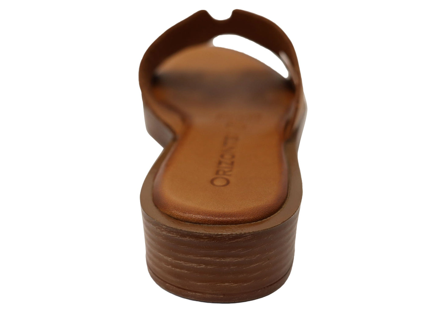 Orizonte Vividvibe Womens Comfortable European Leather Slides Sandals