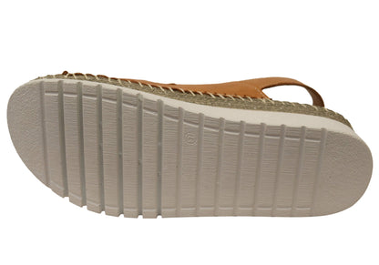 Orizonte Ivoryembrace Womens Comfortable European Leather Sandals