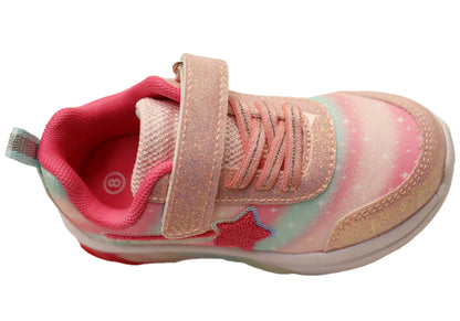 Koala Lights Kids Girls Starr Comfortable Light Up Shoes