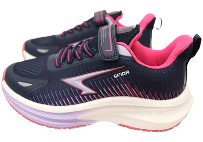 Sfida Zephyr 2.0 Kids Girls Adjustable Strap Athletic Shoes