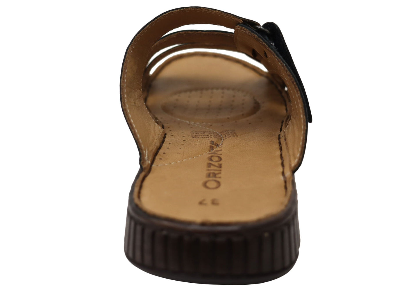 Orizonte Willowflex Womens Comfortable European Leather Slides Sandals
