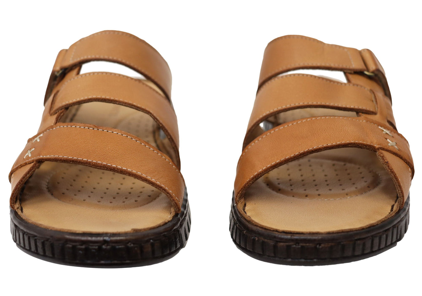 Orizonte Willowflex Womens Comfortable European Leather Slides Sandals