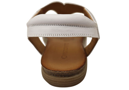Orizonte Sienastep Womens Comfortable European Leather Sandals