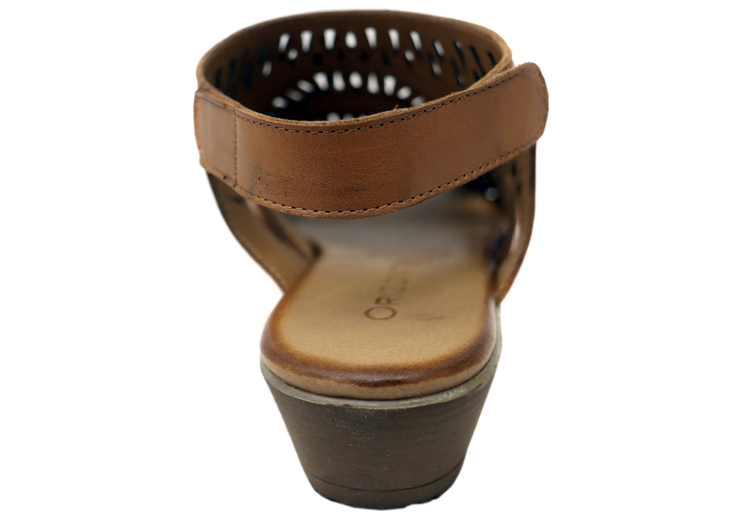 Orizonte Mellowmarch Womens Comfort European Leather Wedge Sandals