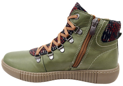 Cabello Comfort Willow Womens European Comfortable Leather Boots