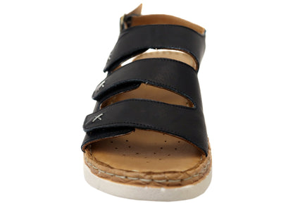 Orizonte Cloudstep Womens Comfortable European Leather Sandals
