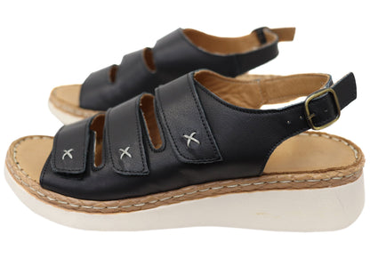 Orizonte Cloudstep Womens Comfortable European Leather Sandals