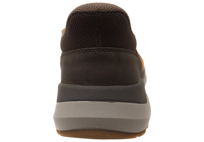 Rieker Mens 06052 Comfortable Leather Extra Wide Fit Slip On Shoes