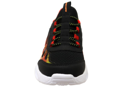 Skechers Kids Boys S Lights Thermo Flash 2.0 Heat Brisk Shoes