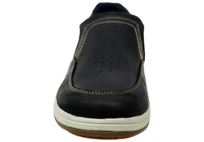 Rockport Jeode RO Mens Leather Comfortable Slip On Shoes