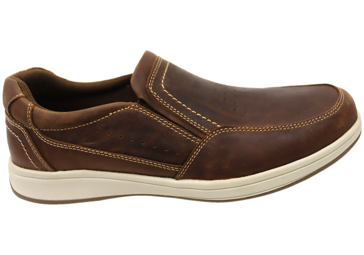 Rockport Jeode RO Mens Leather Comfortable Slip On Shoes