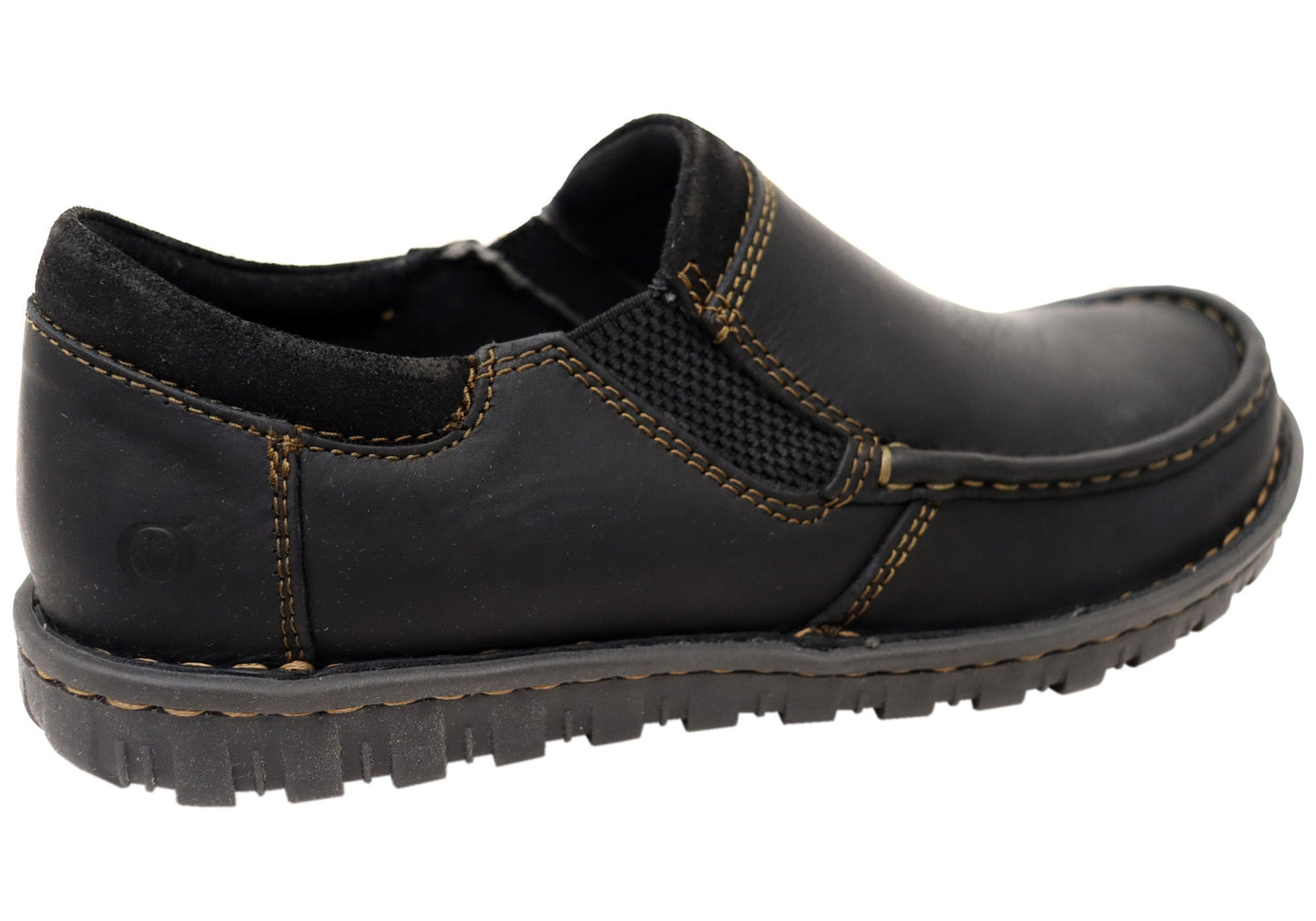 Born Mens Gudmund Leather Comfortable Slip On Shoes
