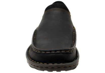 Born Mens Gudmund Leather Comfortable Slip On Shoes