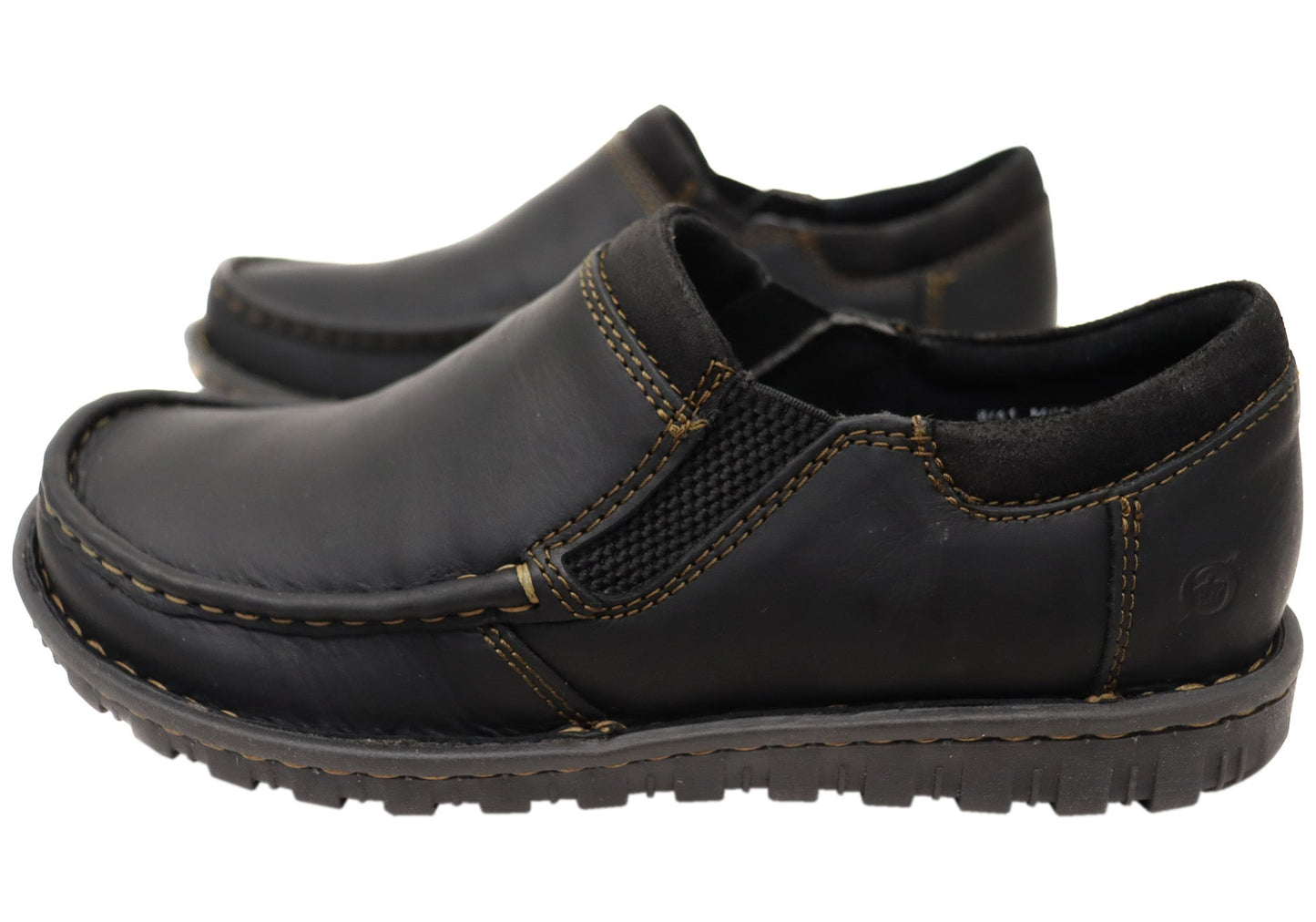 Born Mens Gudmund Leather Comfortable Slip On Shoes