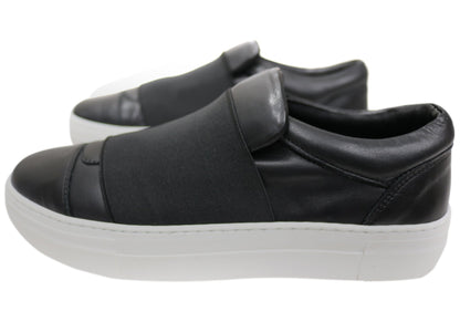 Orizonte Brig Womens Comfortable Slip On Leather Shoes