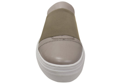 Orizonte Brig Womens Comfortable Slip On Leather Shoes