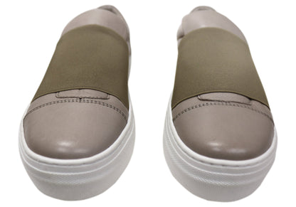 Orizonte Brig Womens Comfortable Slip On Leather Shoes