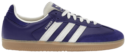 Adidas Originals Women's Samba OG Sneakers, Cpurpl / Crewht / Gum3, JI2736