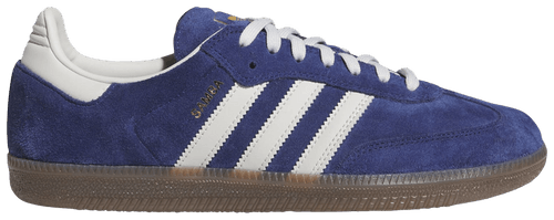 Adidas Originals Men's Samba ADV Sneakers, Dark Blue / Grey One / Gum, JP8523