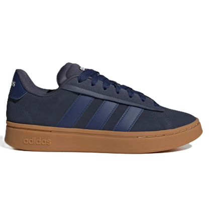 Adidas Men's Navy Grand Court Alpha Chunky Sneakers, JQ3008