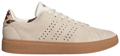 Adidas Women's Cream Advantage 'Cheetah Heel' Sneakers, JQ7396