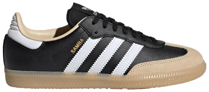 Adidas Samba OG J Sneakers, Core Black / Cloud White / Gum, JQ8555