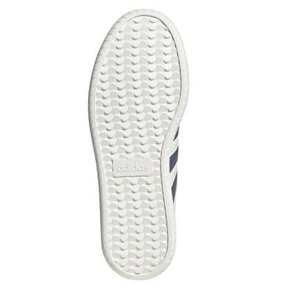 Adidas Men's White & Navy Barreda Sneakers, JR1318