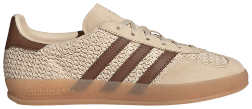 Adidas Originals Women's Tan/Sand Strata Gazelle Indoor Sneakers, JS1418
