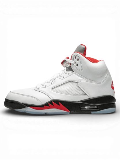 Jordan 5 Retro Fire Red Silver Tongue (2020)