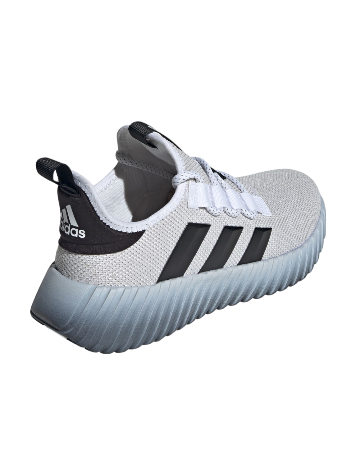 Adidas Men's Kaptir 3.0 Running Shoes, White / Black / Grey, IE6624