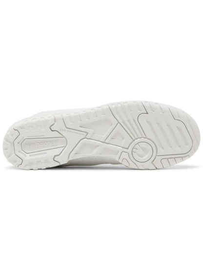 New Balance Men's Sneakers, White / White / White, BB550WWW