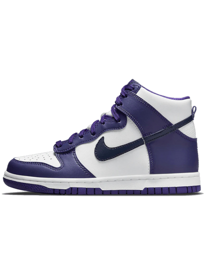 Nike Dunk High Electro Purple Midnight Navy (GS)
