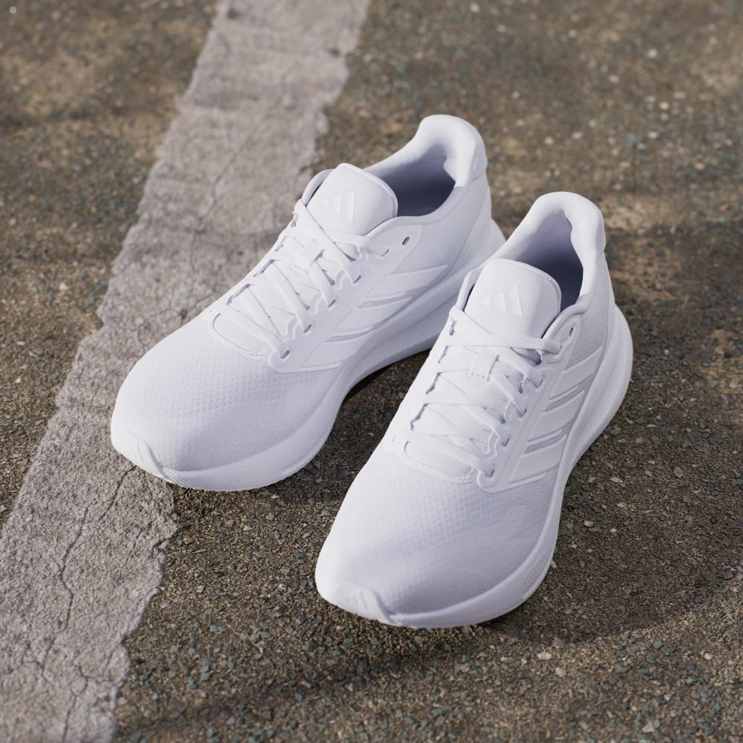 Men's Wide Fit Adidas Runfalcon 5 Running Trainers