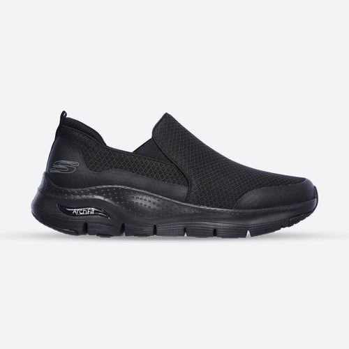 Mens Wide Fit Skechers SK232043WW Arch Fit Banlin Walking Trainers