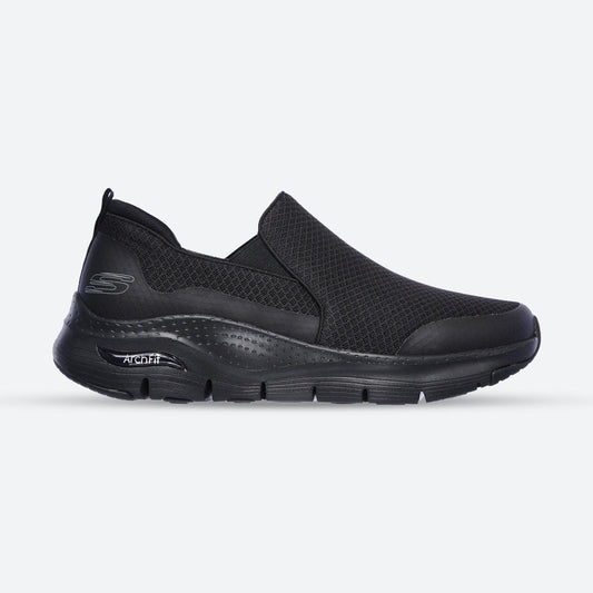 Mens Wide Fit Skechers SK232043WW Arch Fit Banlin Walking Trainers