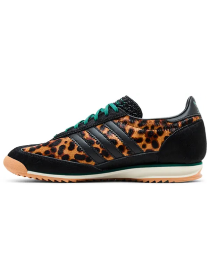 Adidas Women's SL 72 Vintage Sneakers, Leopard, JI0187