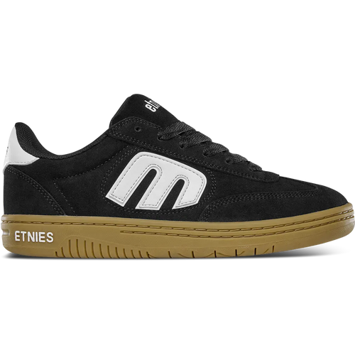 Etnies LoCut Black Gum White Shoes