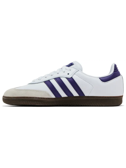 Adidas Originals Men's Purple Samba OG Sneakers, IE6613