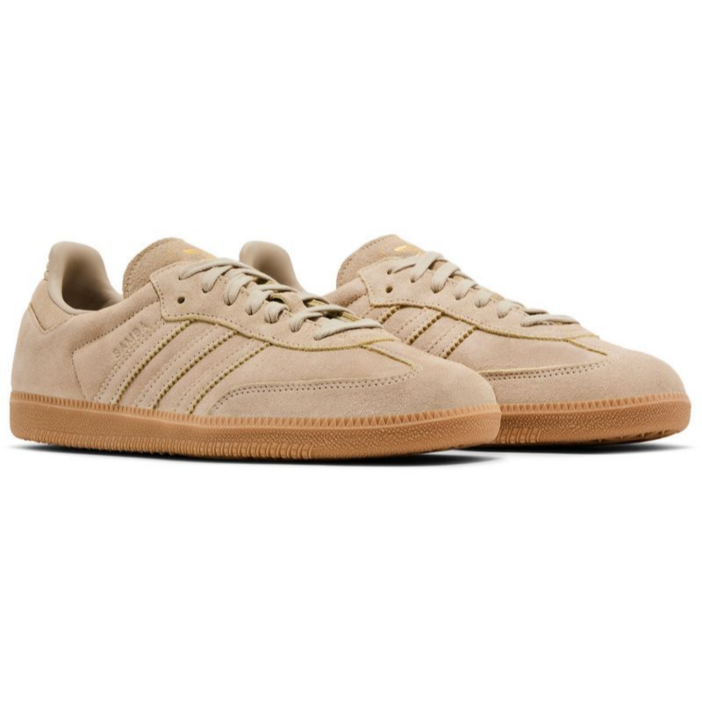 Adidas Originals Men's Samba OG Sneakers, Clay Brown / Clay Brown / Oat, JI3210