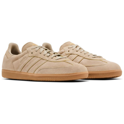 Adidas Originals Men's Samba OG Sneakers, Clay Brown / Clay Brown / Oat, JI3210