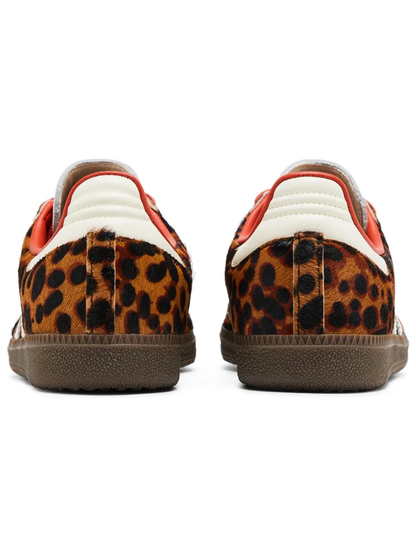 Adidas Originals Women's Samba OG Sneakers, Leopard, JI2734