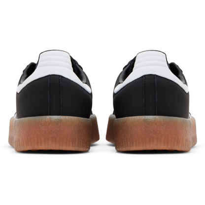 Adidas Originals Women's Sambae Sneakers, White/Black/Gum JI1350