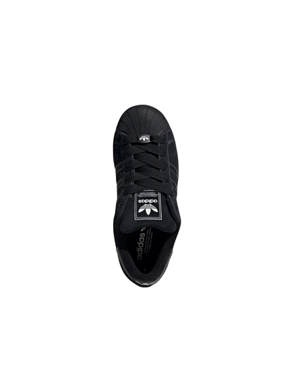Adidas Originals Men's Superstar II Sneakers, Core Black / Core Black / Cloud White, JH5470